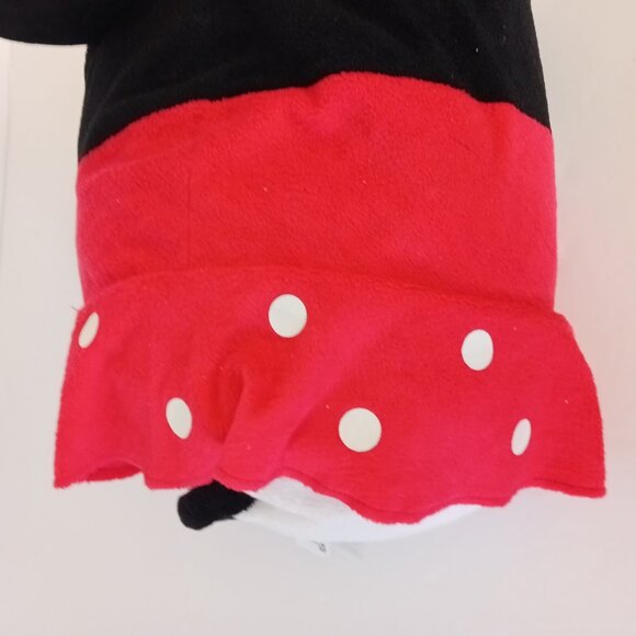 Disney Store Minnie Mouse Tsum Tsum Plush Stuffed Animal Red Bow Jumbo Large 19” - Picture 7 of 11